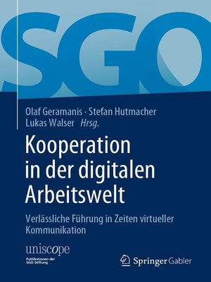 cover image of Kooperation in der digitalen Arbeitswelt